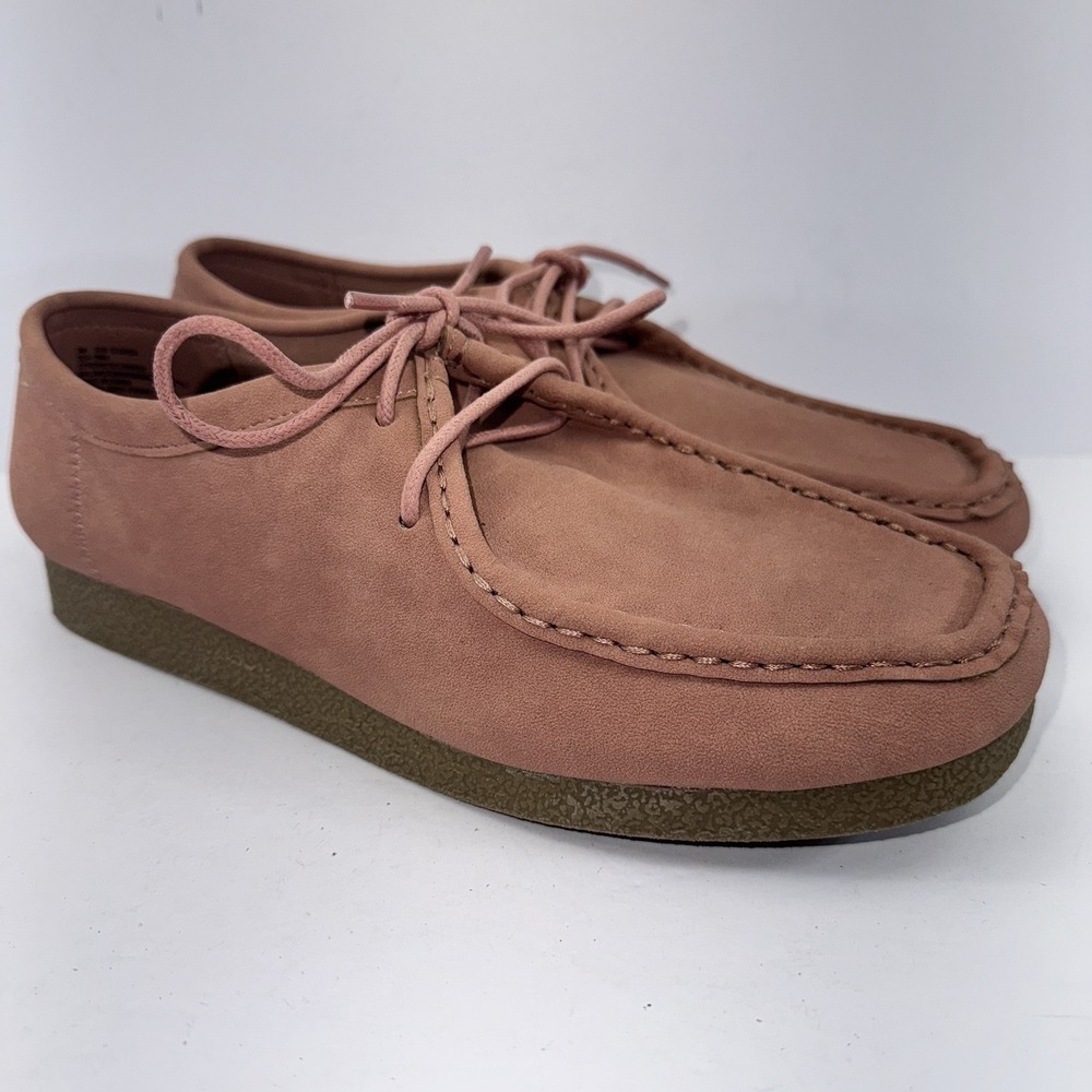 St. John's Bay Memory Foam Women's Clover Pink Loafers Sz 8M